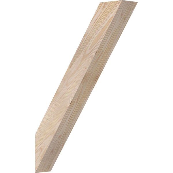 Ekena Millwork 3 1/2"W x 18"D x 26"H Traditional Smooth Knee Brace, Douglas Fir BRC04X18X26TRA00SDF - main